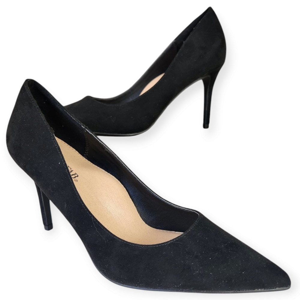 JustFab Khloy Classic Suede Pump Size 6